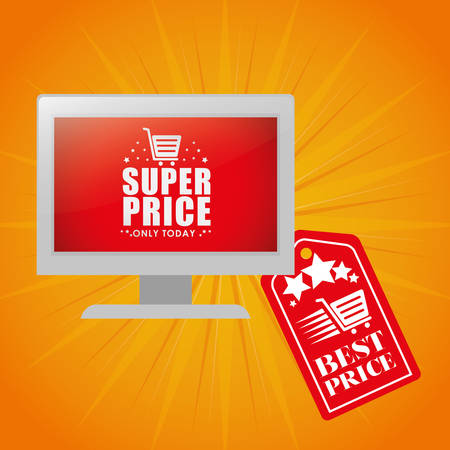 Special offer concept label with sale icons, vector illustration graphic.のイラスト素材