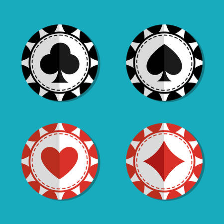 Casino royal games graphic design, vector illustrationのイラスト素材