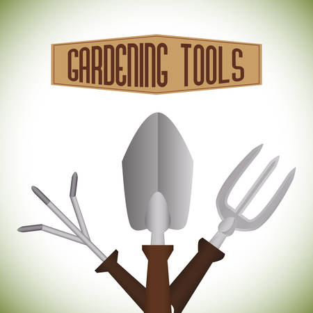 Gardening concept with natural icons design, vector illustration 10 eps graphic.のイラスト素材