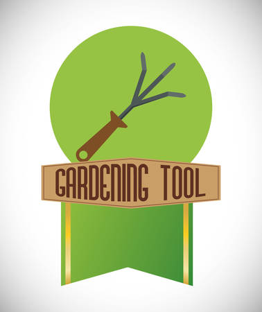 Gardening concept with natural icons design, vector illustration 10 eps graphic.のイラスト素材