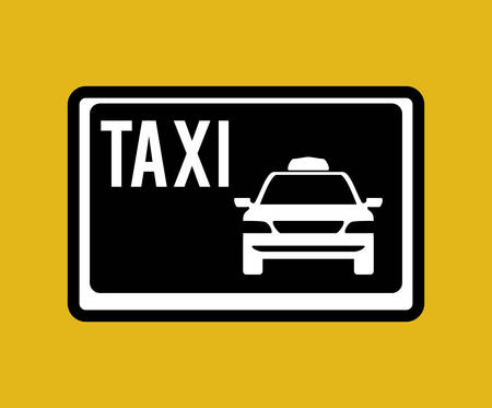Taxi concept with service icon design, vector illustration 10 eps graphic.のイラスト素材