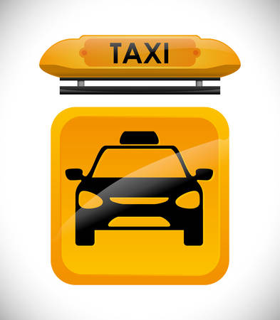 Taxi concept with service icon design, vector illustration 10 eps graphic.のイラスト素材