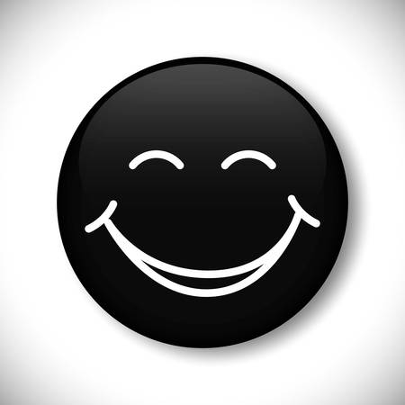 Funny cartoon face design, vector illustration eps 10.のイラスト素材