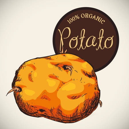 Organic food concept  about farm fresh icons design, vector illustration 10 eps graphic.のイラスト素材