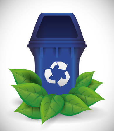 Recycle concept  about eco icons design, vector illustration 10 eps graphic.のイラスト素材