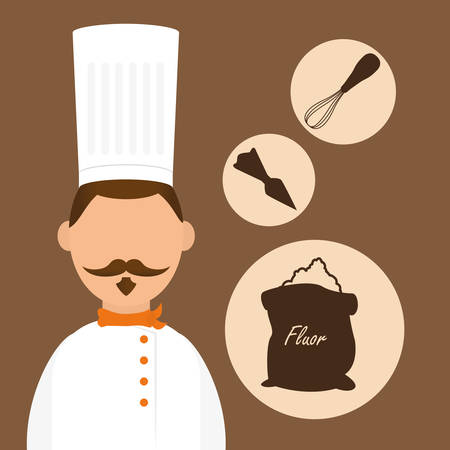 Bakery concept and bread design, vector illustration 10 eps graphic.のイラスト素材