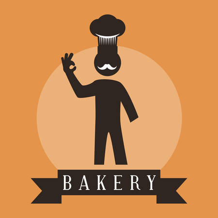 Bakery concept and bread design, vector illustration 10 eps graphic.のイラスト素材