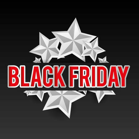 Black friday shopping design, vector illustration eps 10.のイラスト素材