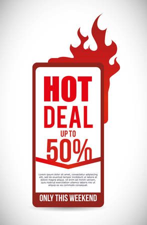 Special Offer concept and sale icons design, vector illustration 10 eps graphic.のイラスト素材
