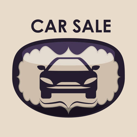 Car Sale concept and offer icons design, vector illustration 10 eps graphic.のイラスト素材