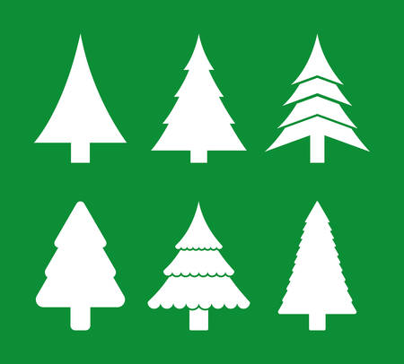 Merry christmas card and icons design, vector illustration.のイラスト素材