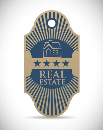 Real Estate concept and residential icons design, vector illustration  のイラスト素材