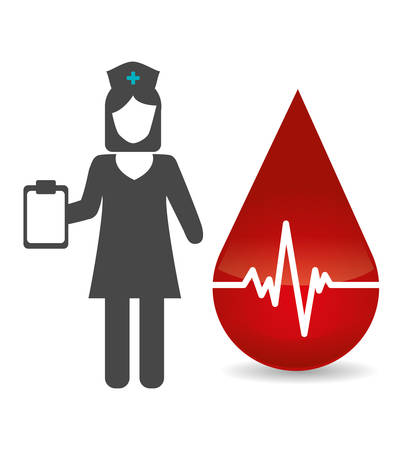 Medical concept with health care icons design, vector illustration 10 eps graphic.のイラスト素材