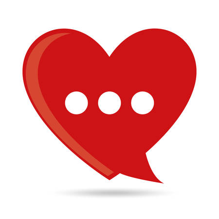 Chat speech bubbles design, vector illustration のイラスト素材