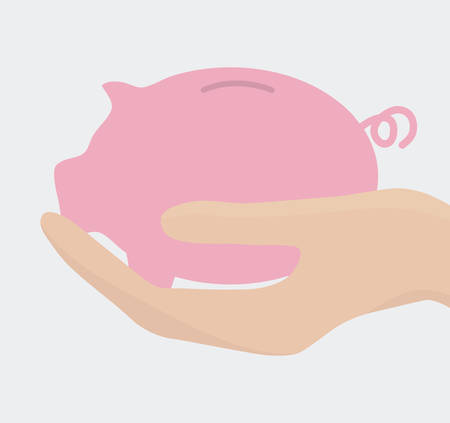 Business and money design, vector illustration のイラスト素材