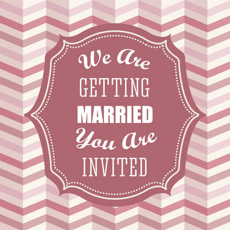 Save the date colorful card design, vector graphic.のイラスト素材