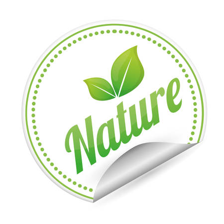 Go green and ecology design, vector illustration graphic.のイラスト素材