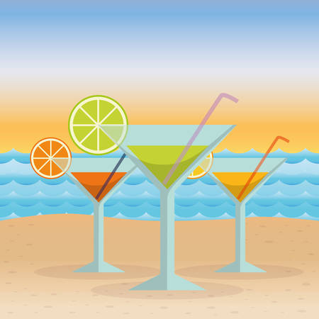 Travel, summer and vacations design, vector graphic    .のイラスト素材
