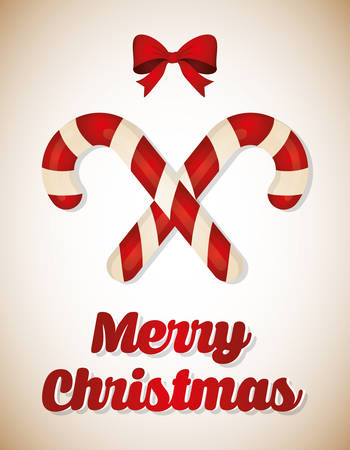 Merry christmas colorful card graphic design, vector illustration.のイラスト素材