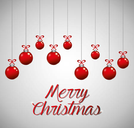 Merry christmas colorful card graphic design, vector illustration.のイラスト素材