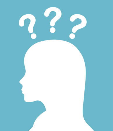 Question and solutions icon design, vector illustration graphicのイラスト素材