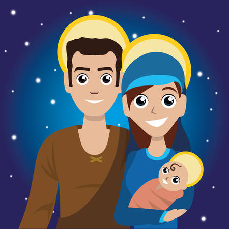Merry Christmas concept with decoration icons design, vector illustration 10 eps graphicのイラスト素材