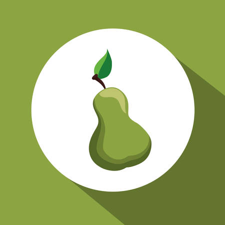 Fruit concept over seal stamp  design, vector illustration 10 eps graphicのイラスト素材