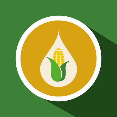 Go green concept with eco icons design, vector illustration 10 eps graphicのイラスト素材