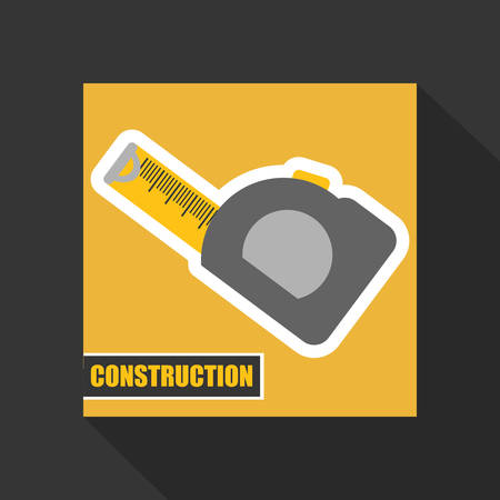 Under construction concept with tools icons design, vector illustration 10 eps graphicのイラスト素材