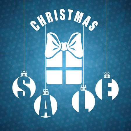 Shopping christmas offers and discounts seasonのイラスト素材