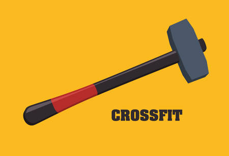 Fitness concept with gym icons designのイラスト素材