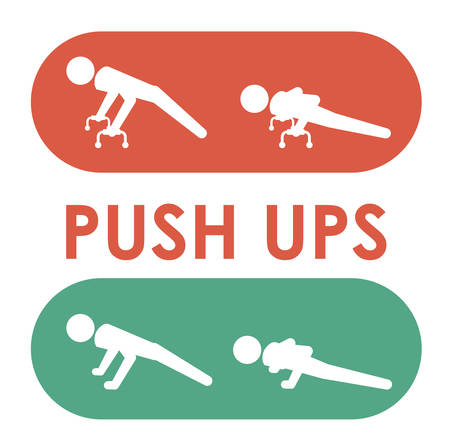 Fitness concept with gym icons designのイラスト素材