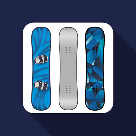 Winter concept with sport icons design, vector illustration 10 eps graphic.のイラスト素材