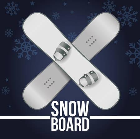 Winter concept with sport icons design, vector illustration 10 eps graphic.のイラスト素材