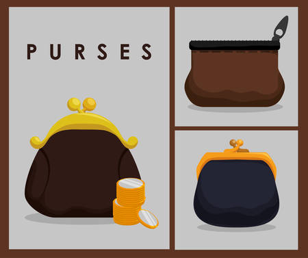 Money concept with investments icons design, vector illustration 10 eps graphic.のイラスト素材