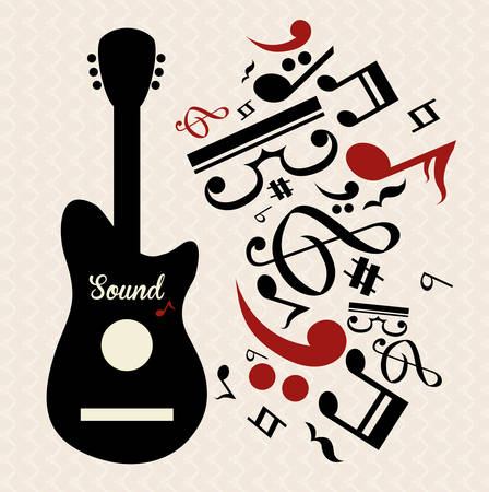music concept about sound  icons design, vector illustration  graphic.のイラスト素材