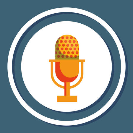 music concept about sound  icons design, vector illustration graphic.のイラスト素材