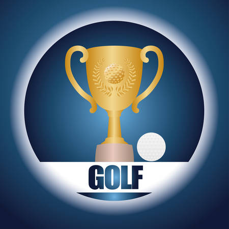 Golf concept with sport icons design, vector illustration 10 eps graphicのイラスト素材