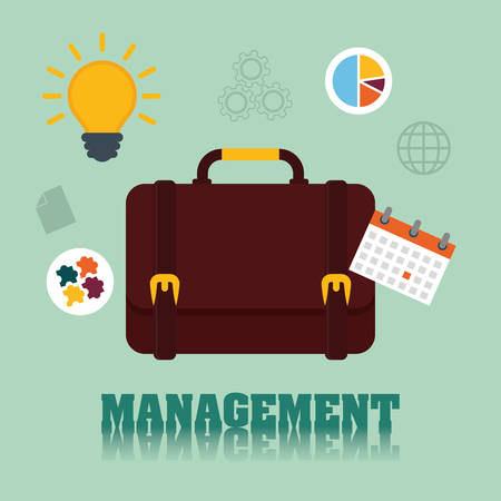 Business management graphic design, vector illustration eps01のイラスト素材