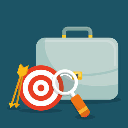 Business strategies and solutions graphic design, vector illustrarionのイラスト素材