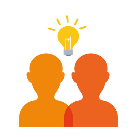 Business teamwork and leadership graphic design, vector illustration  のイラスト素材