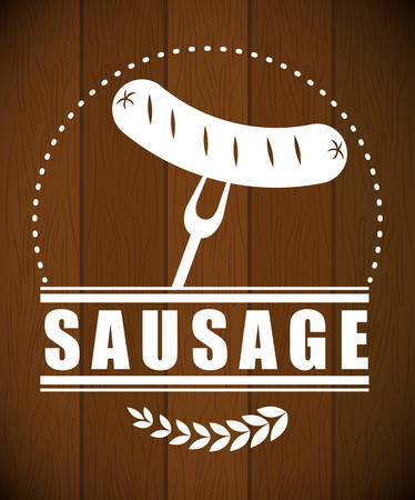 Bbq and butchery theme design, vector illustration graphic designのイラスト素材