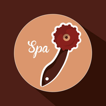 Spa concept and multimedia icons design, vector illustration 10 eps graphic.のイラスト素材