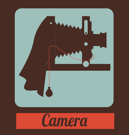 Camera concept and technology icons design, vector illustration 10 eps graphic.のイラスト素材