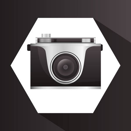 Camera concept and technology icons design, vector illustration 10 eps graphic.のイラスト素材