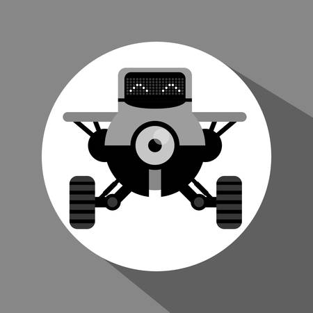Robot concept and technology design, vector illustration 10 eps graphic.のイラスト素材
