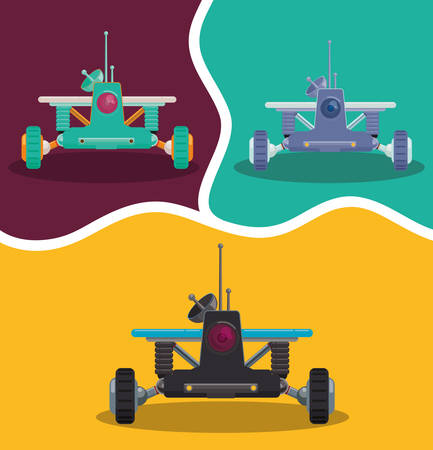 Robot concept and technology design, vector illustration 10 eps graphic.のイラスト素材