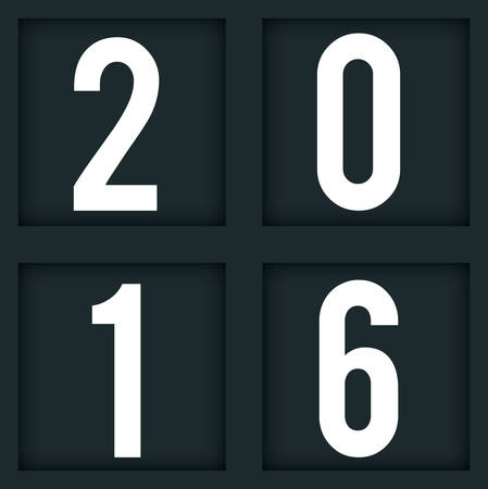 Happy new year graphic design, vector illustration eps10のイラスト素材