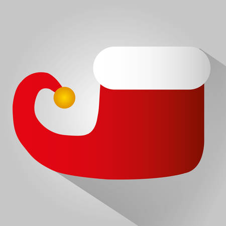 Merry christmas colorful icon graphic design, vector illustrationのイラスト素材