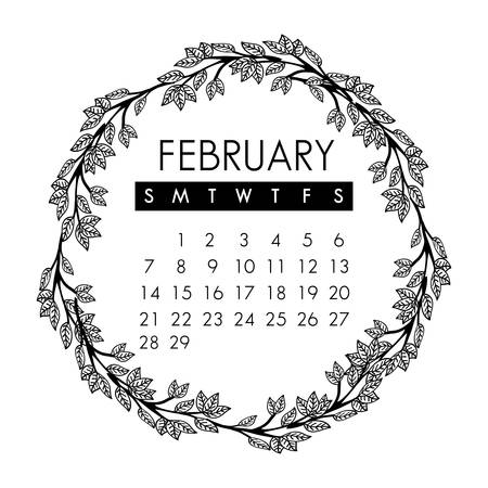 Happy new year floral graphic design, vector illustration eps10のイラスト素材